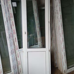 Двери Пластиковые Б/У 2150(в) х 680(ш) Балконные