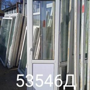 Двери Пластиковые Б/У 2160(в) х 680(ш) Балконные