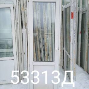 Двери Пластиковые Б/У 2160(в) х 690(ш) Балконные