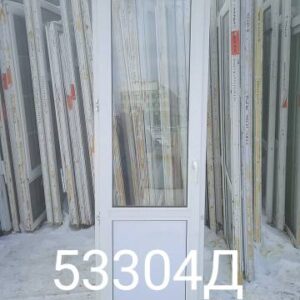 Двери Пластиковые Б/У 2170(в) х 690(ш) Балконные