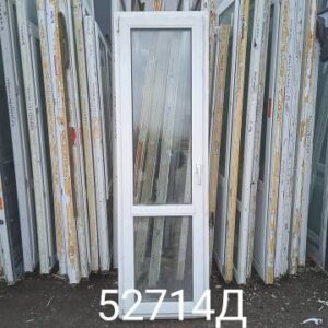 Двери Пластиковые Б/У 2180(в) х 660(ш) Балконные
