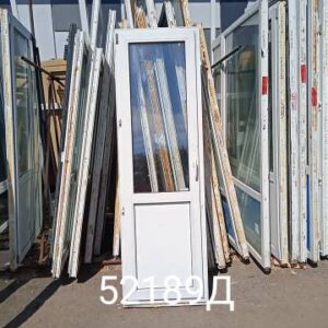 Двери Пластиковые Б/У 2180(в) х 690(ш) Балконные