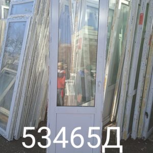 Двери Пластиковые Б/У 2210(в) х 690(ш) Балконные