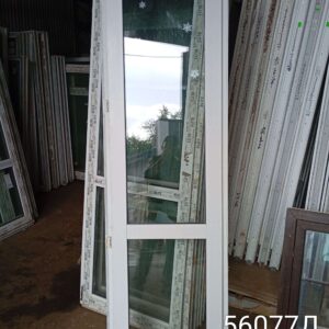 Двери Пластиковые Б/У 2220(в) х 670(ш) Балконные