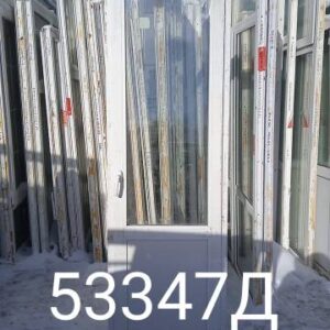 Двери Пластиковые Б/У 2220(в) х 700(ш) Балконные