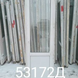 Двери Пластиковые Б/У 2230(в) х 680(ш) Балконные