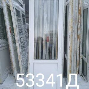 Двери Пластиковые Б/У 2230(в) х 760(ш) Балконные