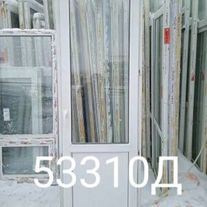 Двери Пластиковые Б/У 2250(в) х 750(ш) Балконные