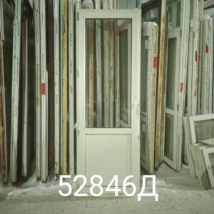 Двери Пластиковые Б/У 2250(в) х 780(ш) Балконные