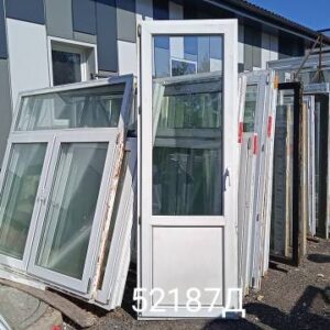 Двери Пластиковые Б/У 2260(в) х 760(ш) Балконные