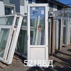 Двери Пластиковые Б/У 2260(в) х 760(ш) Балконные