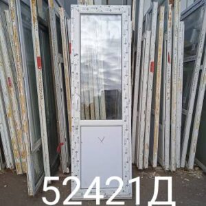 Двери Пластиковые Б/У 2360(в) х 740(ш) Балконные Melke
