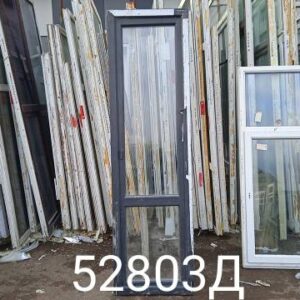 Двери Пластиковые Б/У 2380(в) х 680(ш) Балконные