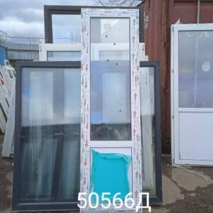 Двери Пластиковые Б/У 2380(в) х 700(ш) Балконные Brusbox
