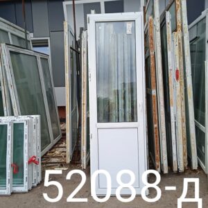 Двери Пластиковые Б/У 2420(в) х 750(ш) Балконные