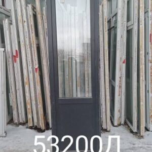 Двери Пластиковые Б/У 2430(в) х 700(ш) Балконные