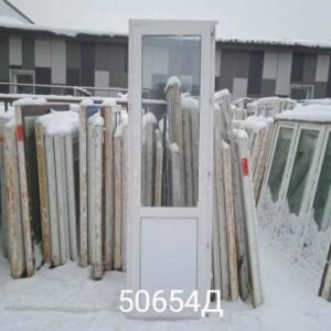 Двери Пластиковые Б/У 2440(в) х 700(ш) Балконные