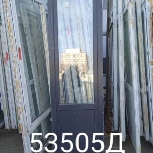 Двери Пластиковые Б/У 2440(в) х 700(ш) Балконные