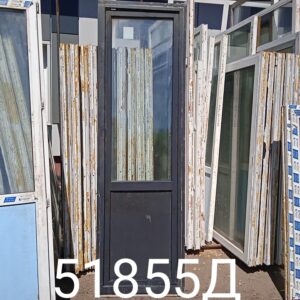 Двери Пластиковые Б/У 2490(в) х 760(ш) Балконные