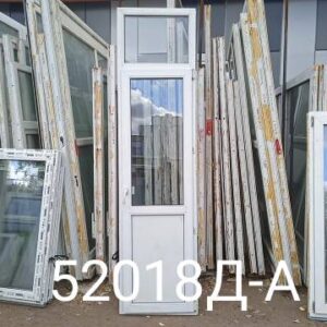 Двери Пластиковые Б/У 2600(в) х 670(ш) Балконные