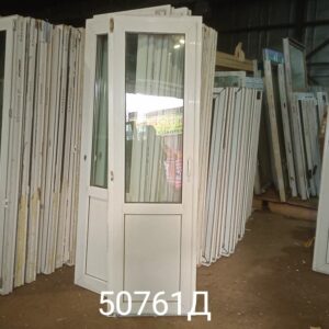 Двери Пластиковые БУ 2180(в) х 660(ш) Балконные