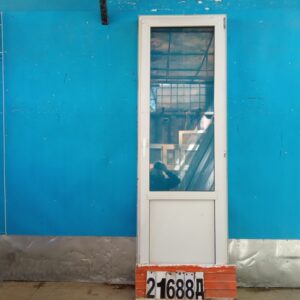 Двери Пластиковые БУ 2200(в) х 700(ш) Балконные