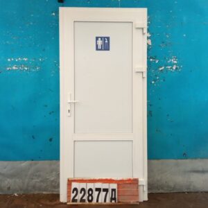 Пластиковые Двери Б/У 2080(в) х 1050(ш) Входные