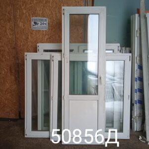 Пластиковые Двери Б/У 2130(в) х 670(ш) Балконные