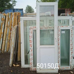 Пластиковые Двери Б/У 2160(в) х 660(ш) Балконные