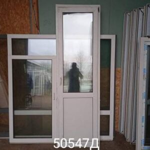 Пластиковые Двери Б/У 2250(в) х 690(ш) Балконные