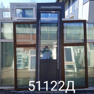Пластиковые Двери Б/У 2300(в) х 710(ш) Балконные