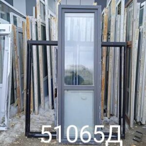 Пластиковые Двери Б/У 2450(в) х 760(ш) Балконные Brusbox