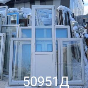 Пластиковые Двери Б/У 2500(в) х 760(ш) Балконные