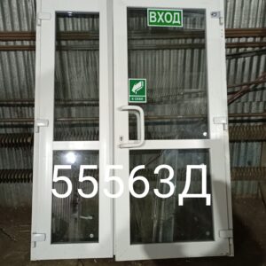 Пластиковые Двери БУ 2200(в) х 1600(ш) Входные Штульповые