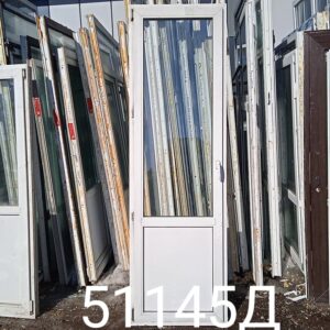 Пластиковые Двери БУ 2490(в) х 760(ш) Балконные