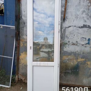 Двери Пластиковые Б/У 2100(в) х 640(ш) Балконные