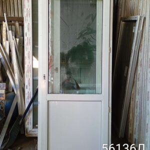Двери Пластиковые Б/У 2160(в) х 880(ш) Балконные