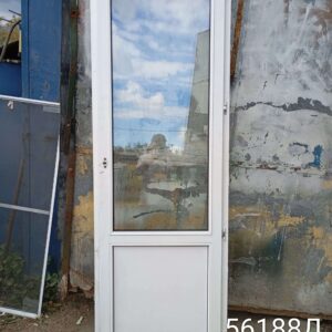Двери Пластиковые Б/У 2180(в) х 760(ш) Балконные
