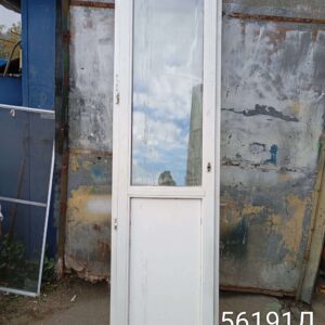 Двери Пластиковые Б/У 2400(в) х 680(ш) Балконные
