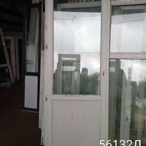Двери Пластиковые Б/У 2410(в) х 850(ш) Балконные