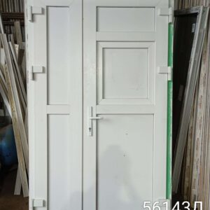 Пластиковые Двери БУ 2000(в) х 1200(ш) Сэндвич-панель Входные Штульповые