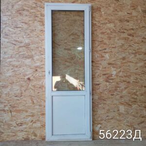 Двери Пластиковые Б/У 2220(в) х 750(ш) Балконные